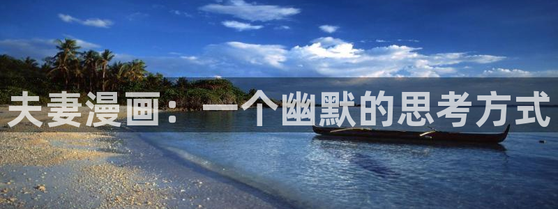 漫蛙正版下载入口：夫妻漫画：一个幽默的思考方式